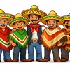 cinco amigos